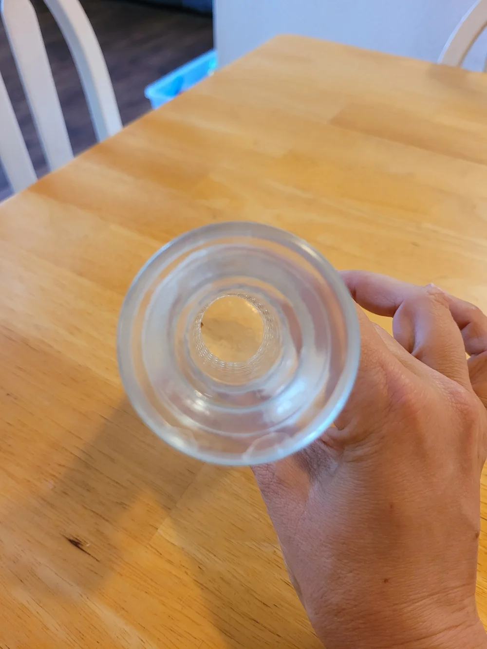 Vintage EO Brody Hobnail Glass Vase